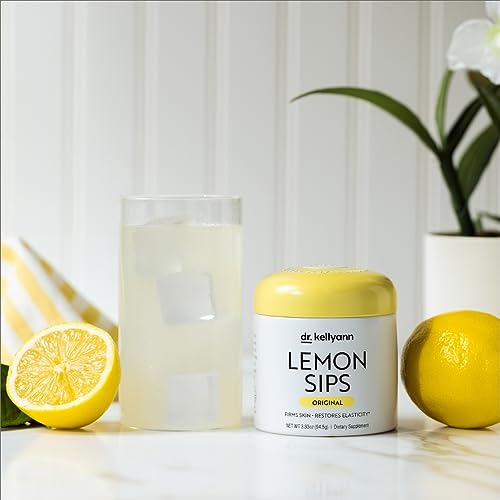 Dr. Kellyann Lemon Sips - Diet Citrus Drink Mix - Rehydrate, Detox, Revitalize - Sugar Free Dr. KellyannUS supplements
