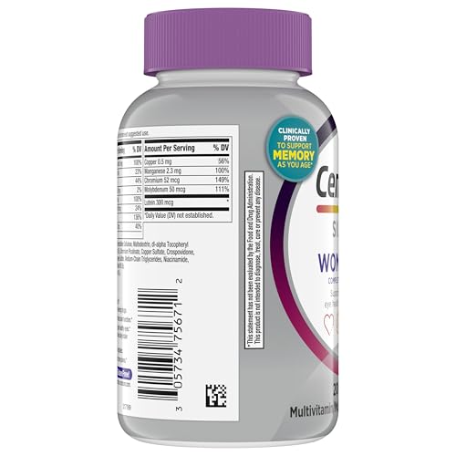 Centrum Silver Women's Multivitamin for Women 50 Plus, Multivitamin/Multimineral Supplement with Vitamin D3, B Vitamins, Non-GMO Ingredients CentrumUS supplements