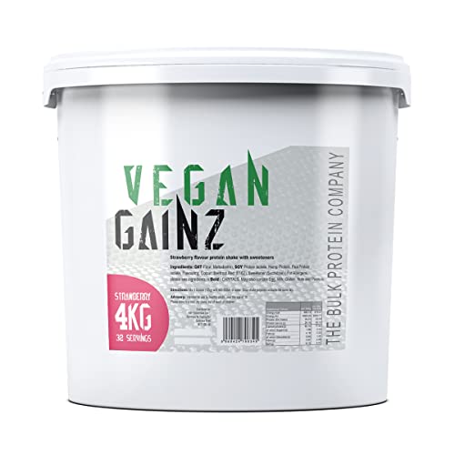 The Bulk Protein Company, Vegan Gainz - Plant Based Protein Powder - Weight Gainer- 32 Servings The Bulk Protein CompanyAu supplements