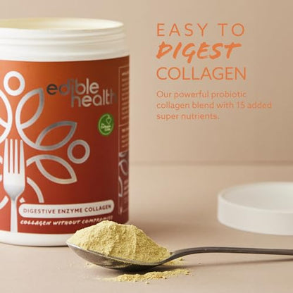 High Protein Edible Health Digestive Enzyme Protein Powder, Regenerative Collagen Supplements Edible HealthUS supplements
