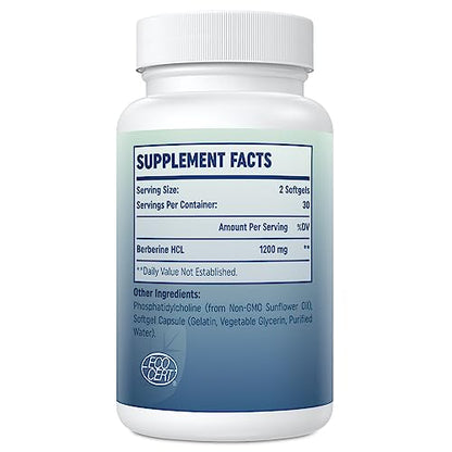 Sahha Advanced Liposomal Berberine 1200mg - Maximized Absorption for Optimal Results SahhaUS supplements