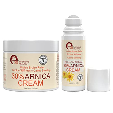 e70 Arnica Cream & Roll-On for Visible Bruise Relief, soothes Stiffness, Calms Swelling Formula e70Au supplements