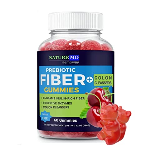 HEMPWAY Fiber Gummies for Digestive Colon Cleanse - Health & Daily Weight Support HEMPWAYUS supplements