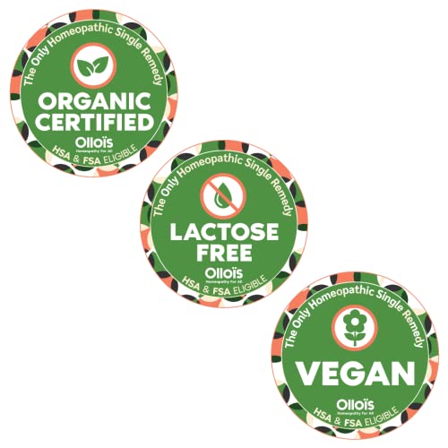 OLLOIS Allium Cepa 200ck Organic & Lactose-Free Homeopathic Medicine, 80 Pellets (Pack of 1) OLLOÏSAu supplements