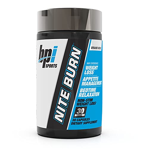 BPI Sports Nite burn – Nighttime Fat Burner & Sleep Support – Keto-Friendly – Weight Loss BPI SportsUS supplements