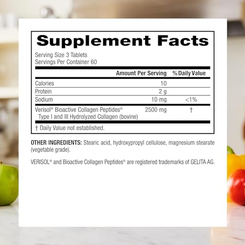 Webber Naturals Collagen30® Bioactive Collagen Peptides 2500 mg 180 Tablets Webber NaturalsAu supplements