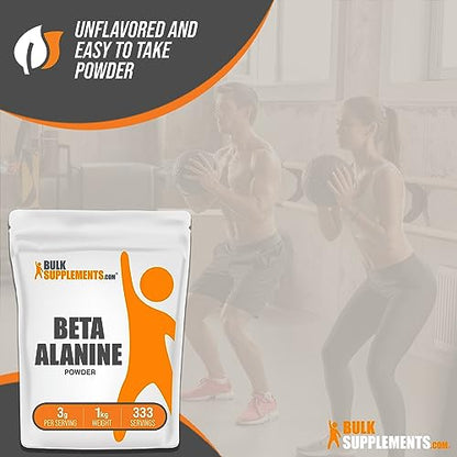 BULKSUPPLEMENTS.COM Beta Alanine Powder - Beta Alanine Pre Workout, Beta Alanine BULKSUPPLEMENTS.COMUS supplements