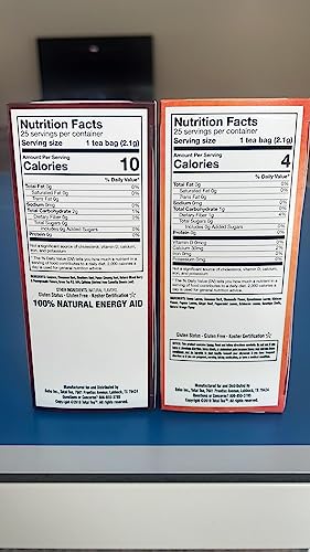Total Tea Detox Tea & Energy Tea Set - 25 Day Detox Tea - Herbal SIim Tea Total TeaUS supplements