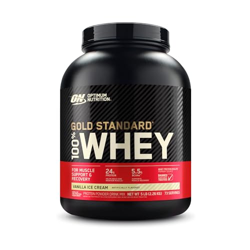 Optimum Nutrition Gold Standard 100% Whey Muscle Building and Recovery Protein Optimum NutritionAu supplements