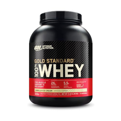 Optimum Nutrition Gold Standard 100% Whey Muscle Building and Recovery Protein Optimum NutritionUS supplements