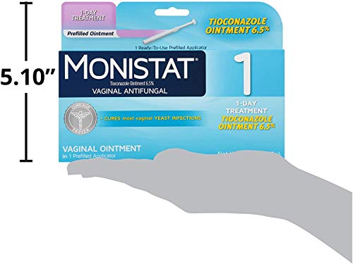 Monistat 1-Day Yeast Infection Treatment, Prefilled Applicator, 1 ea MonistatAu supplements