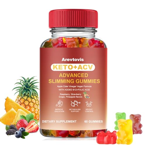 Arevtovis Apple Cider Vinegar Gummies - Boost Energy, Detox & Support Gut Health ACV ArevtovisUS supplements