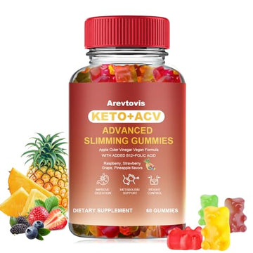 Arevtovis Apple Cider Vinegar Gummies - Boost Energy, Detox & Support Gut Health ACV ArevtovisUS supplements