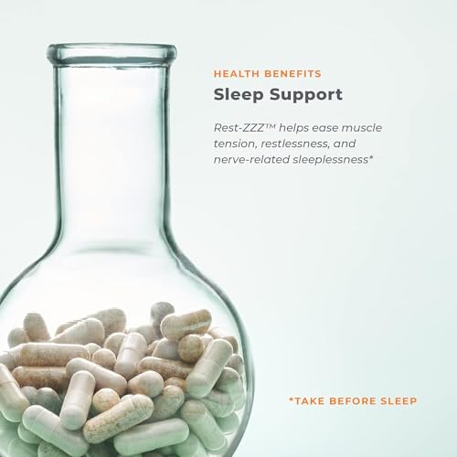 Rest-ZZZ - Powerful Sleep Support Supplement - Fall Asleep & Stay Asleep - Calms Nervous System LifeSeasonsAu supplements