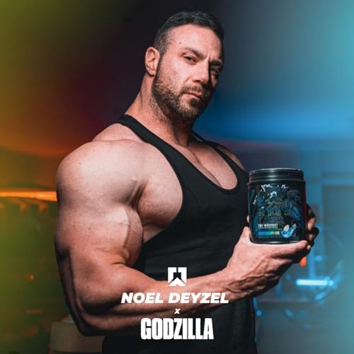 Ryse Noel Deyzel x Godzilla Pre Workout | Intense Pumps, Energy, & Focus | Citrulline & Beta RYSE Up SupplementsAu supplements