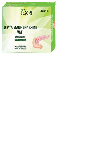 Patanjali Divya Madhunashini Vati Extra Power - 120 Tab (30tab x 4) patanjaliAu supplements