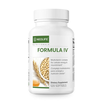 NeoLife - Formula IV Softgel - Vitamins A, C, D, E, B Complex, Multivitamins & Multi-Minerals, Multivitamin for Women & Men, TRE-EN-EN Grain Blend Supplements, Phyto Enzyme Blend - 120 Softgels NeoLifeAu supplements