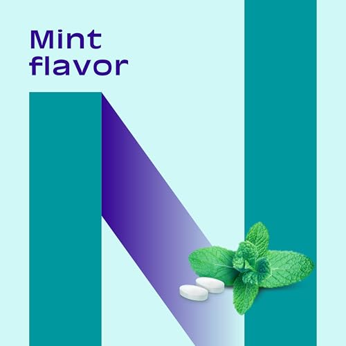 Nicorette 4 mg Mini Nicotine Lozenges to Quit Smoking - Mint Flavored Stop NicoretteAu supplements