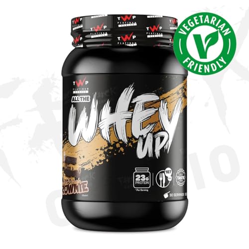 TWP Nutrition Platinum Series All The Whey Up Protein Powder Shake, 23g Whey Protein, Low Fat TWPAu supplements