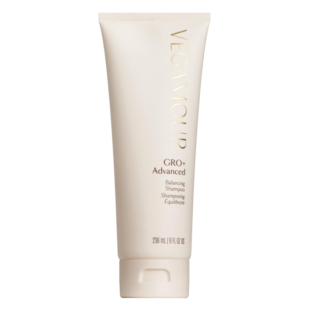 VEGAMOUR GRO+ Advanced Balancing Shampoo | Lightly Exfoliates, Cleanses and Removes Buildup Without Stripping | For Severe Signs of Thinning | Color Safe, Vegan, Cruelty-Free (8 Fl Oz) VEGAMOURAu supplements