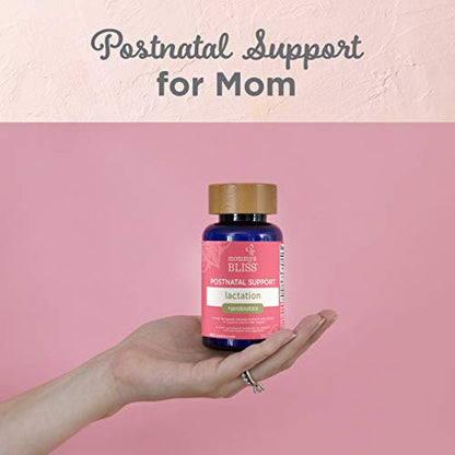 Mommy's Bliss Postnatal Lactation Support Supplement with Probiotics: Support Breastfeeding Mommy's BlissUS supplements