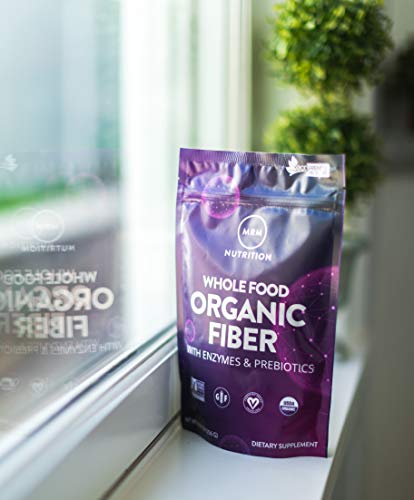 MRM Nutrition Whole Food Organic Fiber | with Enzymes + Prebiotics, 32 Servings MRMAu supplements