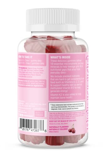 SUKU Vitamins Teen Girl Gummies – Sugar Free Vegetarian Gummy Vitamins Supplement SUKU VitaminsAu supplements