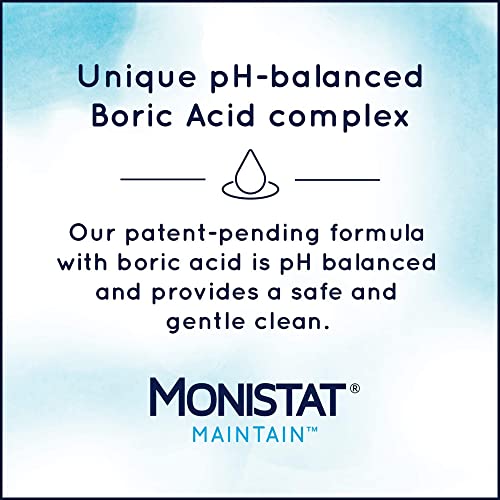 Monistat Boric Acid Feminine Cleanser, Fragrance Free Feminine Wash, 16 Fl Oz, 1 Pack MonistatAu supplements