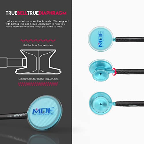 Engravable - MDF Acoustica Lightweight Personalized Custom Stethoscope MDF InstrumentsUS supplements
