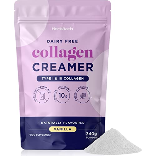 Collagen Creamer for Coffee | Vanilla Flavour | Type 1 & 3 Collagen Peptides HorbäachAu supplements