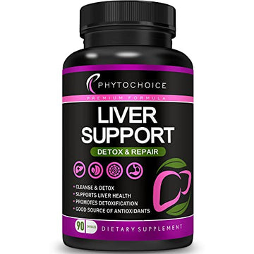 Liver Cleanse Detox & Repair All-in-One Liver Health Support Supplement-Herbal Complex PHYTOCHOICEUS supplements
