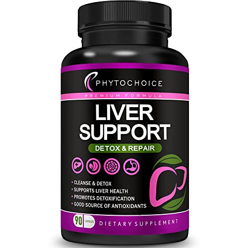 Liver Cleanse Detox & Repair All-in-One Liver Health Support Supplement-Herbal Complex PHYTOCHOICEUS supplements