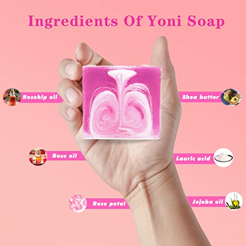 Yoni Soap Bars Yoni Wash Set Of 4, Feminine Wash Ph Balance for Women Vaginial Deodorants yonisayoAu supplements
