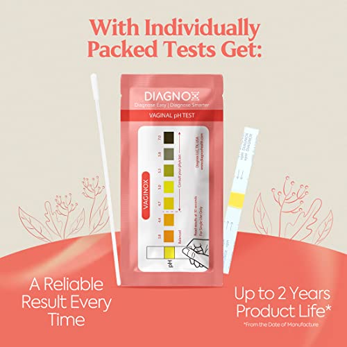 Vaginal PH Test Kit with Sterile Swabs and eBook - Vaginal PH Balance and Yeast Infection Test DIAGNOX HEALTHAu supplements