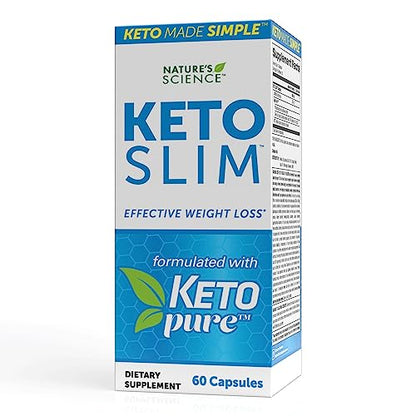 Nature's Science Keto Slim, 60ct Nature's ScienceUS supplements