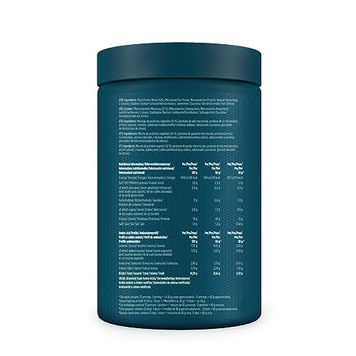 Kinetica Vanilla Flavour Plant Protein 1kg | Blend of Pea and Rice Protein | Vegan KineticaAu supplements