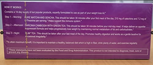 Hyleys 14 Day Weight Loss Tea - 42 Tea Bags (1 Pack), Detox Tea for Cleanse HYLEYSUS supplements