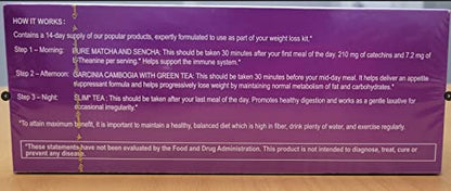 Hyleys 14 Day Weight Loss Tea - 42 Tea Bags (1 Pack), Detox Tea for Cleanse HYLEYSUS supplements