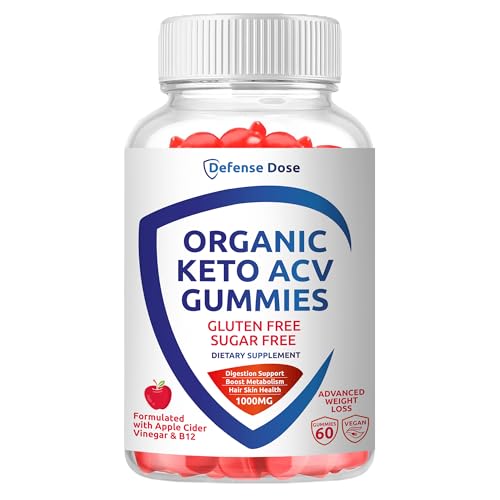 Organic Keto ACV Gummy Advanced Weight Loss - Gluten & Sugar Free Pro Active Rapid Belly Defense DoseUS supplements