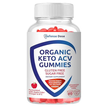 Organic Keto ACV Gummy Advanced Weight Loss - Gluten & Sugar Free Pro Active Rapid Belly Defense DoseUS supplements