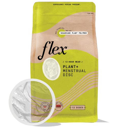 Flex Plant Plus Disc | Plant-Based Disposable Period Discs | Tampon and Cup Alternative FLEXAu supplements