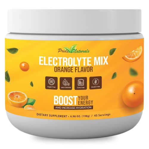 Electrolyte Powder - Refreshing Workout Recovery Electrolytes, Sugar Free, Gluten Free Pride Naturals, IncUS supplements