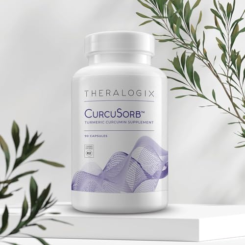 Theralogix CurcuSorb Turmeric Curcumin Supplement - 90-Day Supply - High-Absorption TheralogixUS supplements
