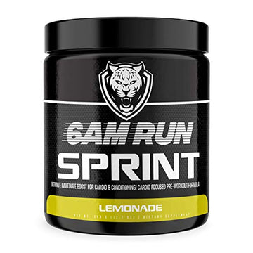 6AM Run Sprint - Pre Workout Powder for Instant Energy Boost for Cardio and Focus 6AM RunAu supplements