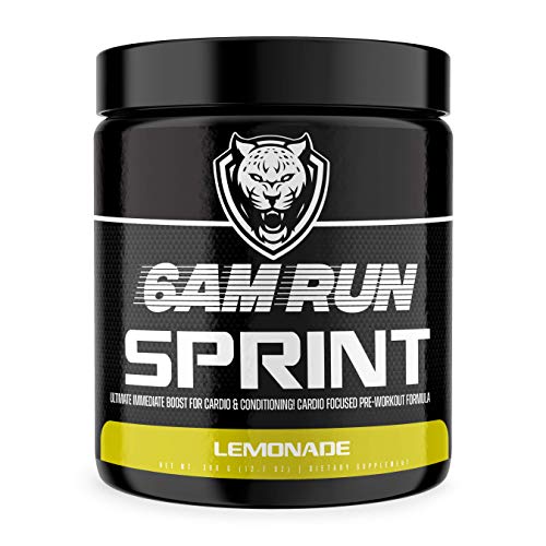 6AM Run Sprint - Pre Workout Powder for Instant Energy Boost for Cardio and Focus 6AM RunAu supplements