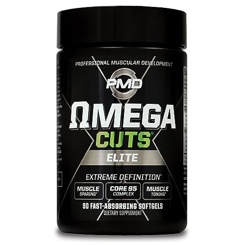 PMD Sports Omega Cuts Elite Fat Loss-Muscle Defining Formula - Omega Fatty Acids PMDUS supplements