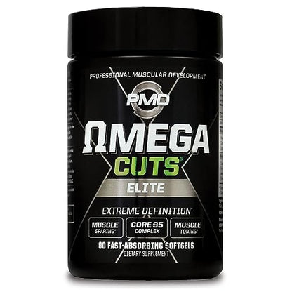 PMD Sports Omega Cuts Elite Fat Loss-Muscle Defining Formula - Omega Fatty Acids PMDUS supplements