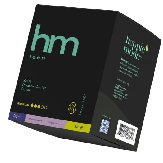 HM Teen | Pads for Teens | 100% Organic Cotton Pad Topsheet | Non Toxic Teen Pads with Wings HM TeenAu supplements
