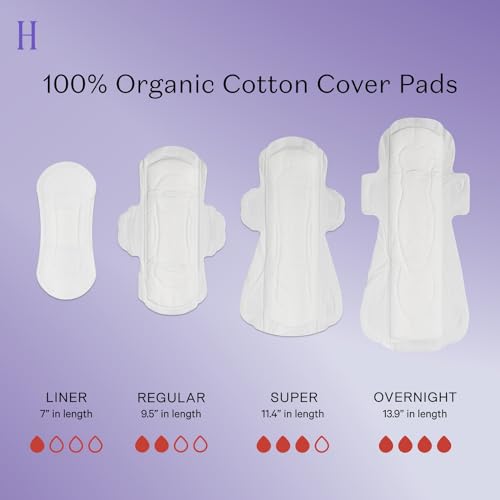 The Honey Pot Company - Non-Herbal Everyday Panty Liners - Organic Pads for Women - Cotton Cover The Honey Pot CompanyAu supplements
