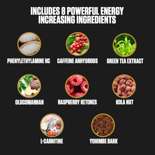 1080p Thermogenic Energy Burn | #1 Rated Energy & Pre Workout for Men & Women EPN SupplementsUS supplements